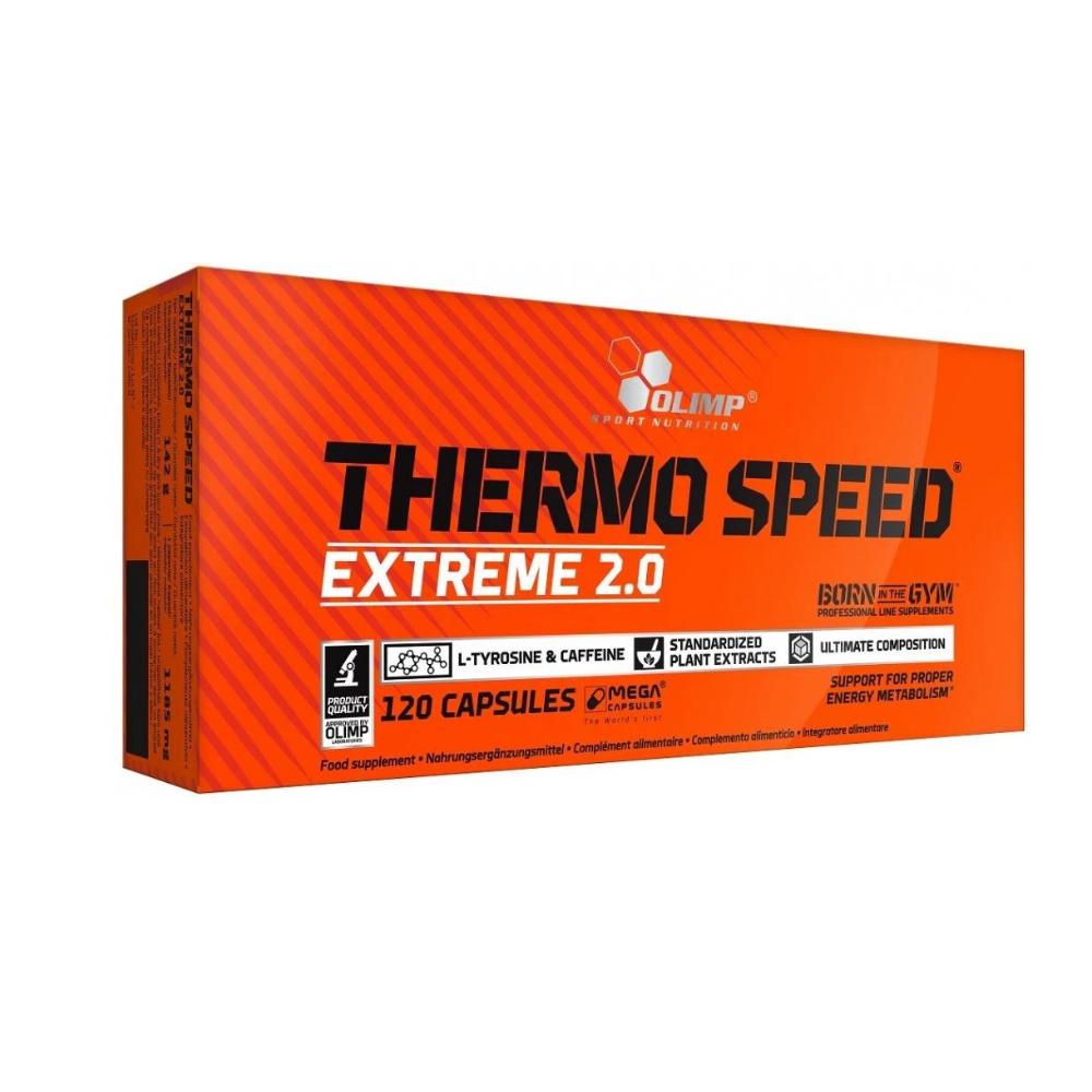 ThermoSpeed Hardcore Mega Caps 120 caps